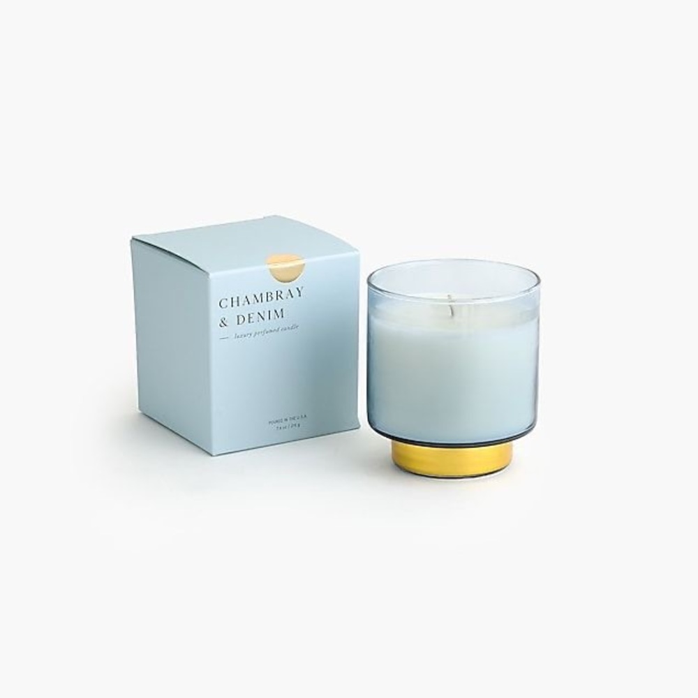 ISO J. Crew X Illume chambray & denim candle